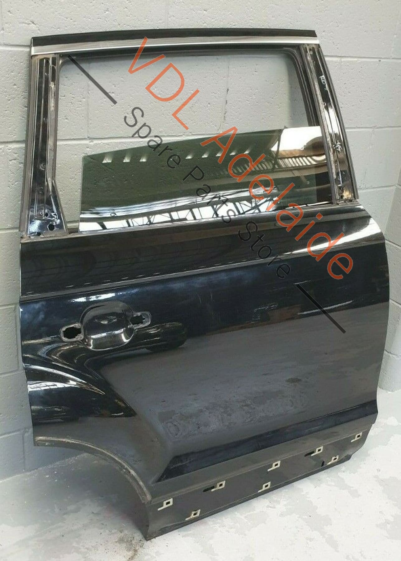 Audi Q7 4L Rear Right Door Shell Panel Black ROS 4L0833052