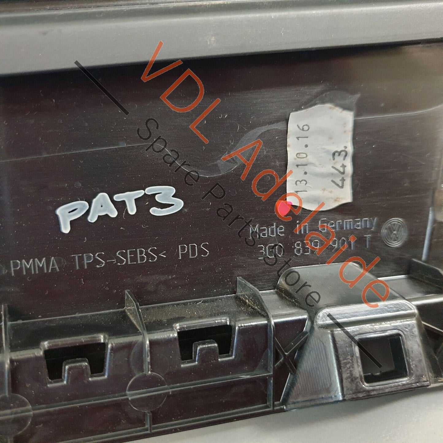 VW Passat R-Line B8 3G Rear Left Trim for Door Window Frame 3G0839901T PAT3 3G0839901T