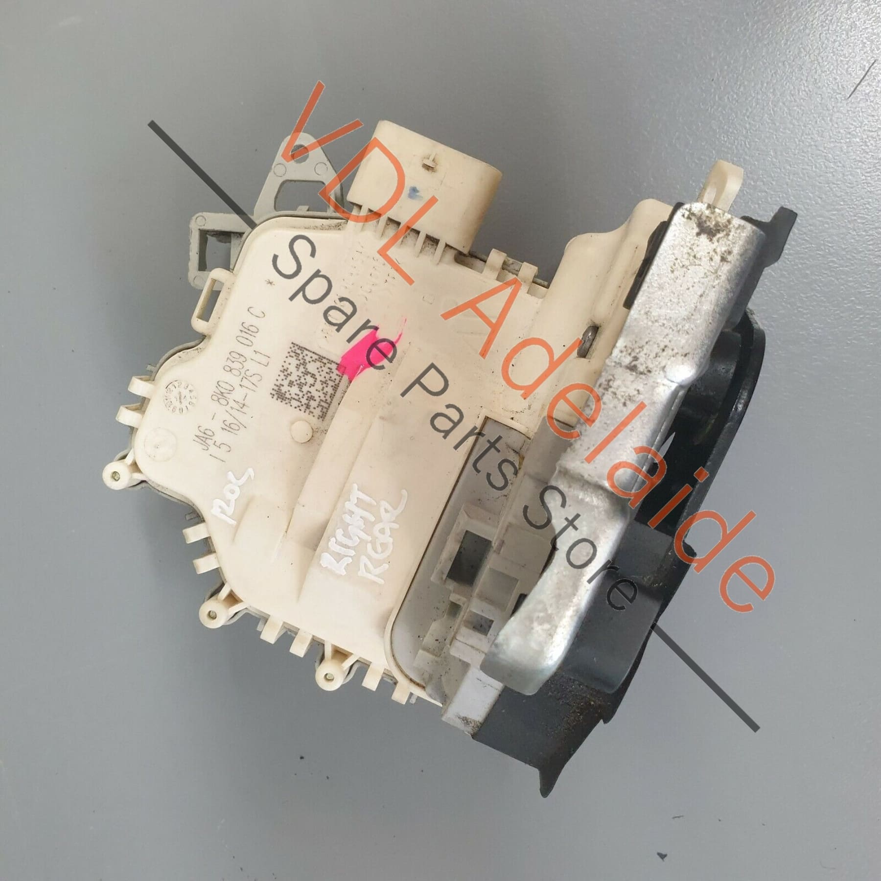 Rear Right Door Lock Actuator Mechanism 8K0839016C - For Audi A1, A4, A5, A6, A7, A8