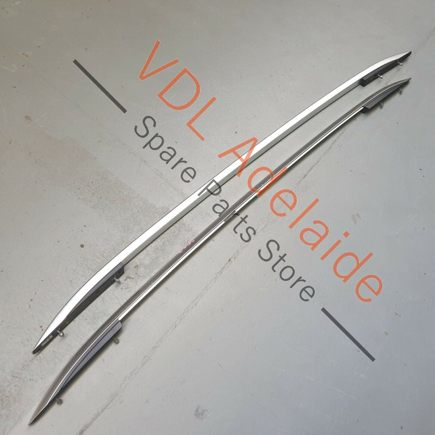 VW Tiguan R Mk2 2016 - 2021 5NA Allspace Pair of Chrome Roof Rails JES3 5NL860043