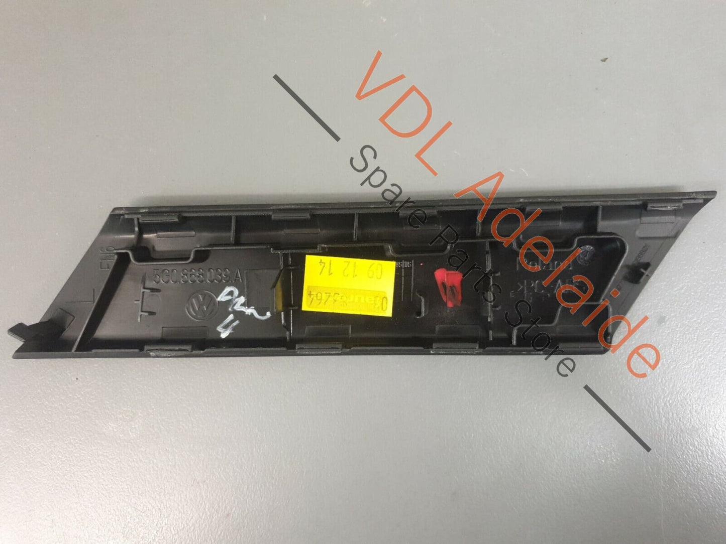 Volkswagen VW Golf GTi Mk7 Door Handle Pull Trim Cover LHS Left 5G0868039A ARN4 5G0868039A