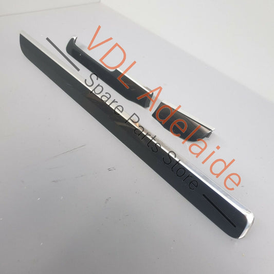 VW Golf GTi Mk6 Linette Black Chrome Dashboard Dash Trim Insert Set for RHD NOR4