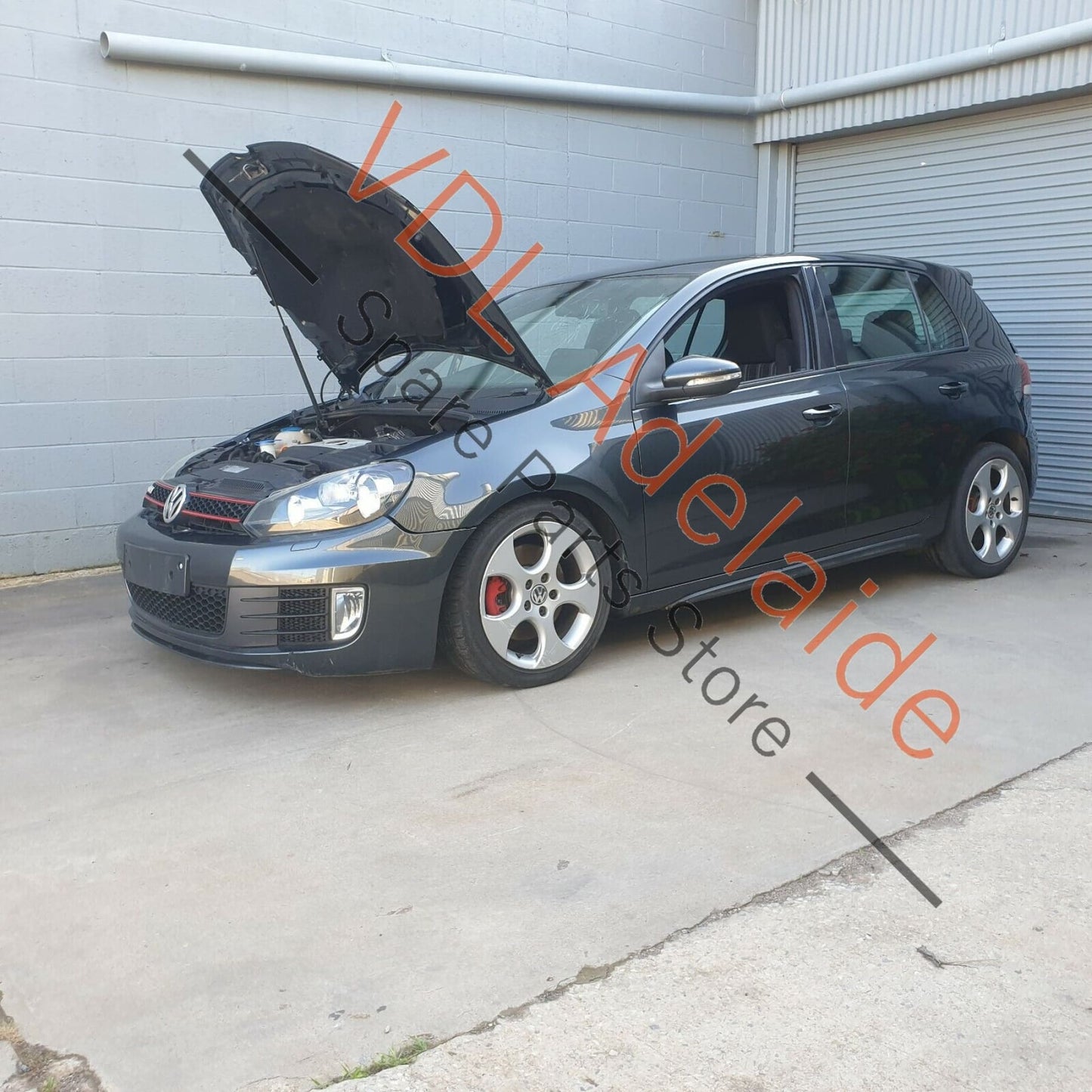 VW Golf GTi Mk6 Left Rear Exterior Window Frame B Pillar Trim NOR8