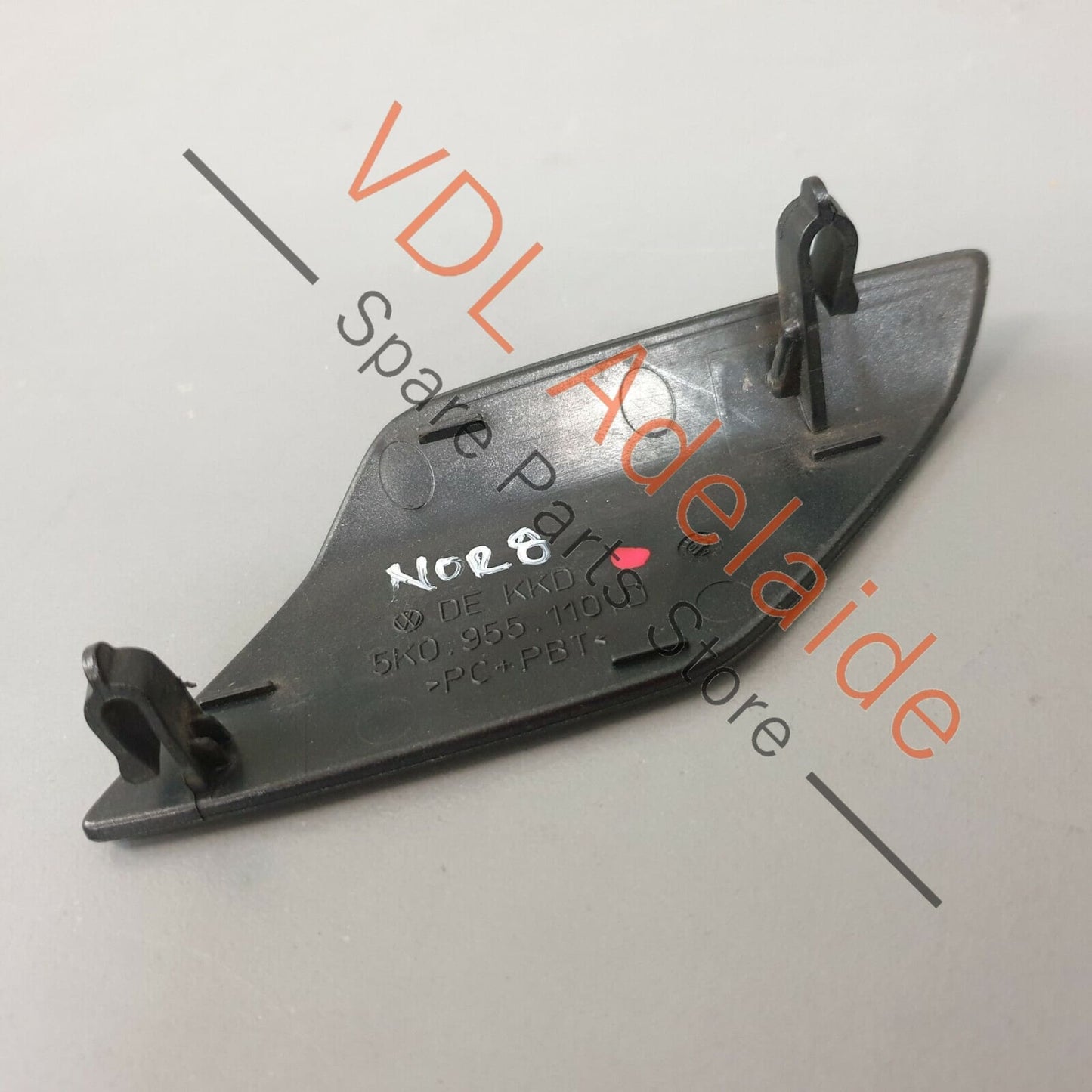 VW Golf GTi Mk6 OEM Right Headlight Washer Cover LA9W Carbon Steel Metallic NOR8