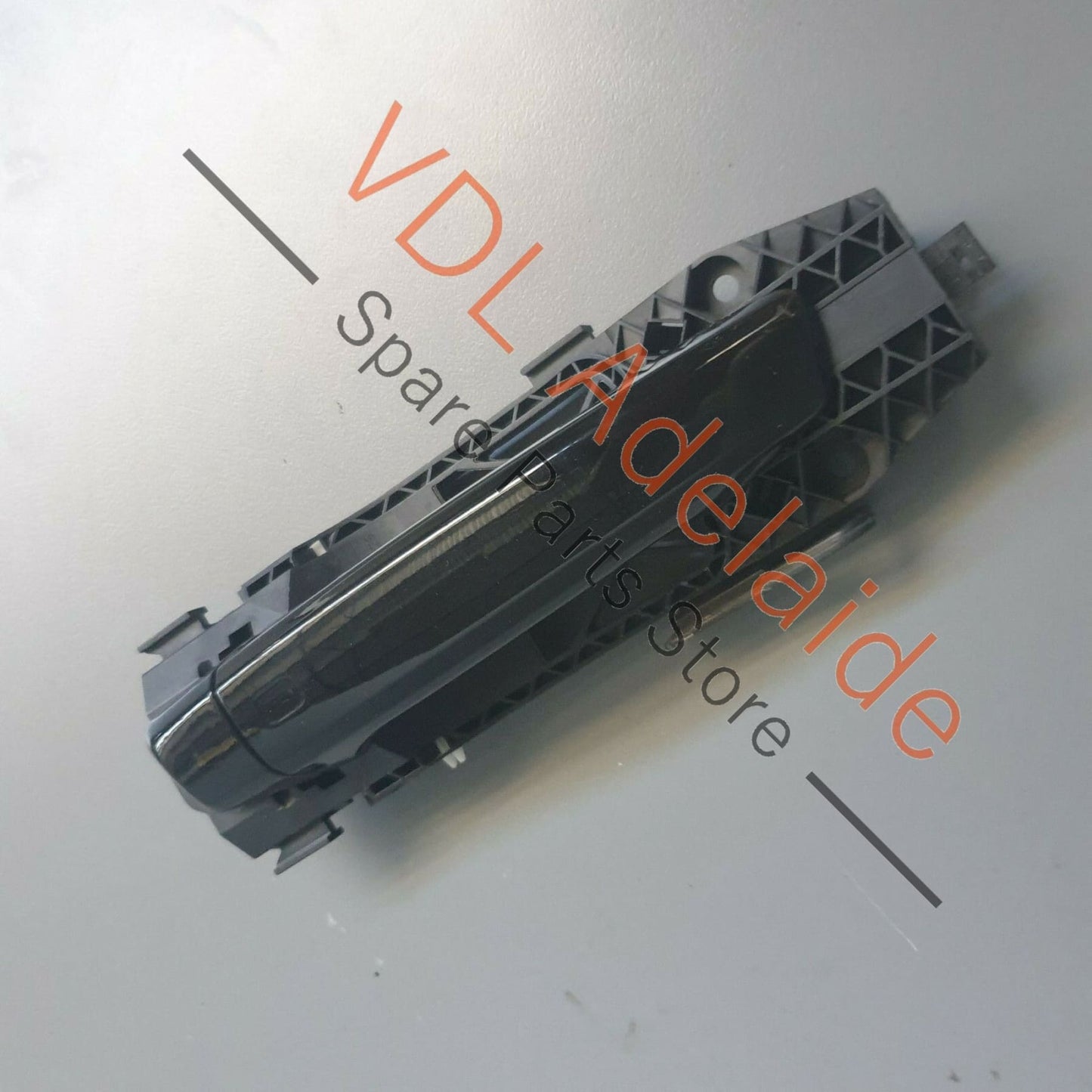 Audi A3 S3 RS3 8V Door Handle & Mounting Bar Right Rear Mythos Black Metallic