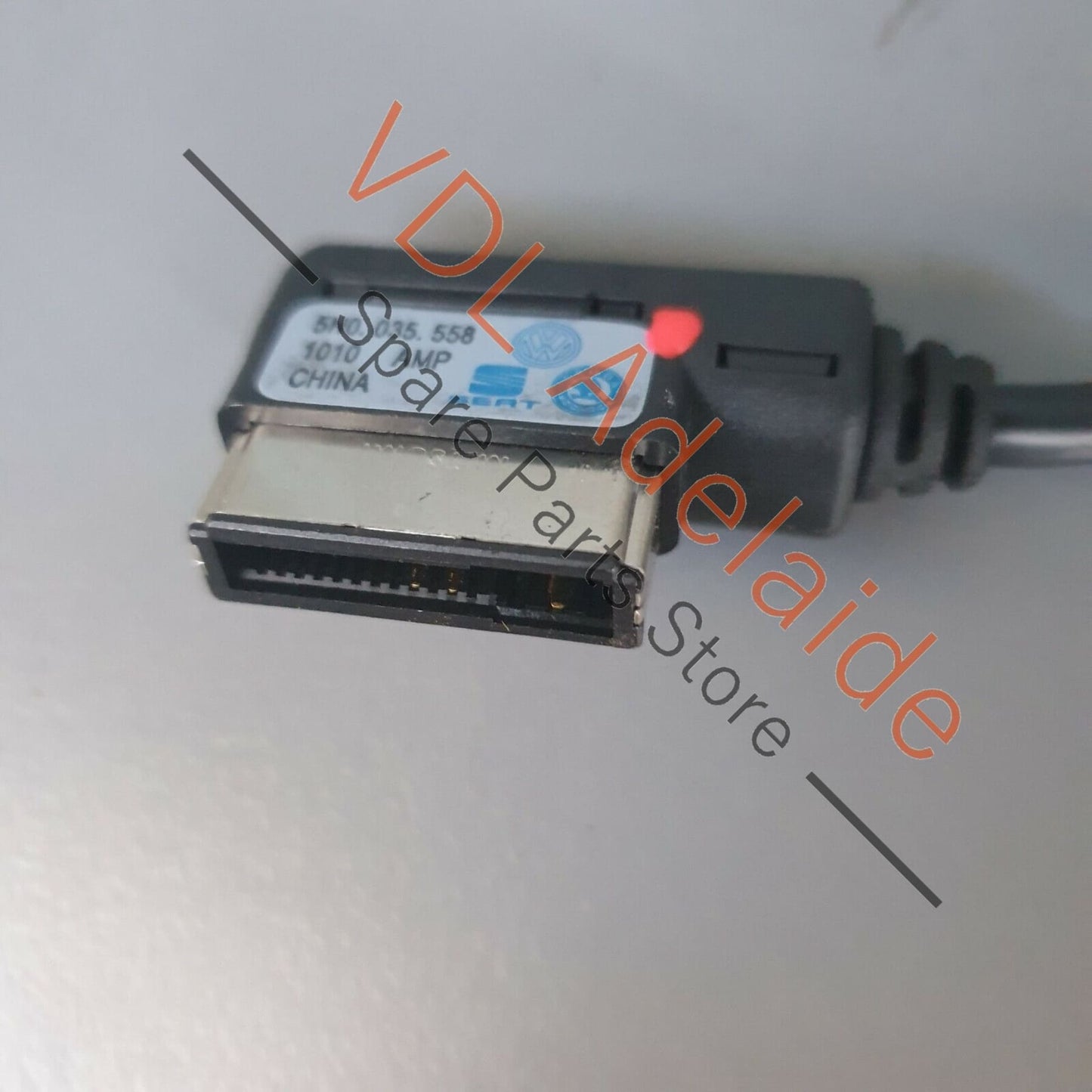 Volkswagen VW Audio Media In Aux Connection Cable USB 5N0035558 PAT1 5N0035558
