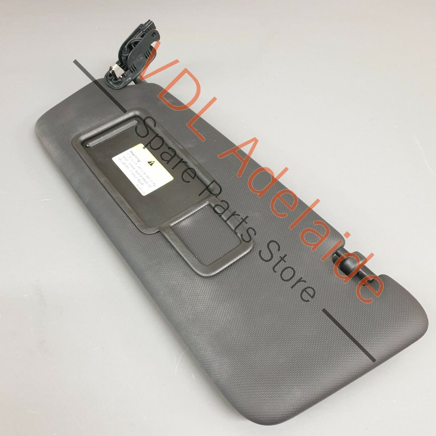 Audi RS3 8V Left Sun Visor with Mirror & Cover Soul Black 8V0857551E