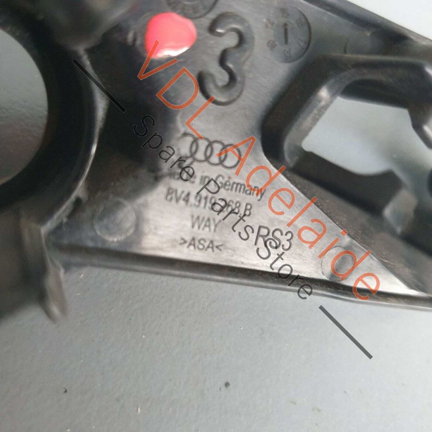 Audi RS3 8V Front Right Inner Parking Sensor Support Bracket 8V4919268B
