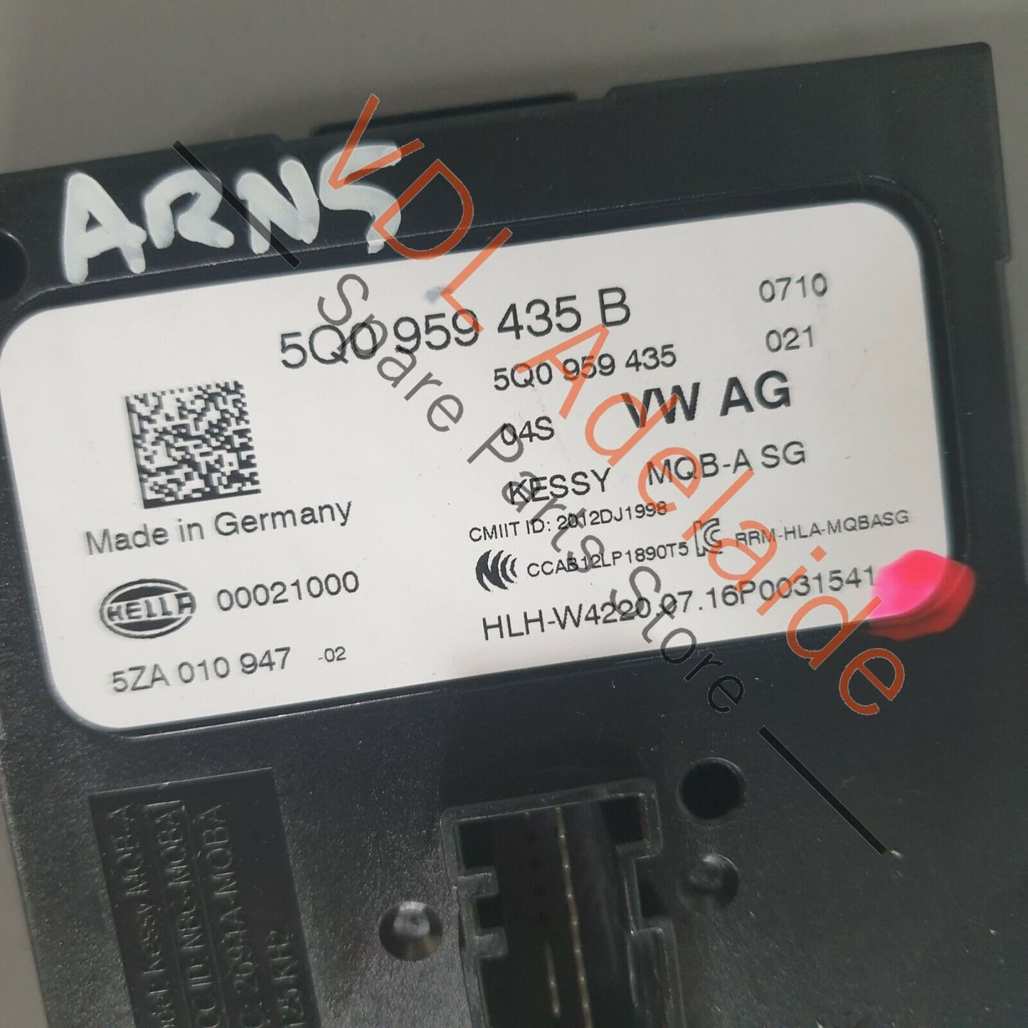 VW Golf Mk7 Control Unit for Access & Start Authorisation KESSY 5Q0959435B 5Q0959435B