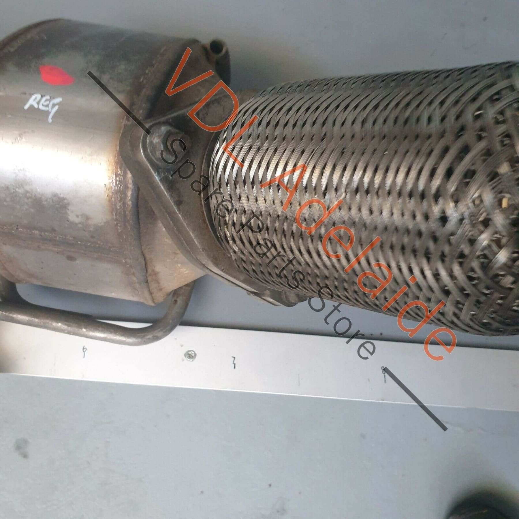 Volkswagen Touareg 7L V10 Right Side Exhaust Catalytic Converter DPF for AYH 7L6254450LX