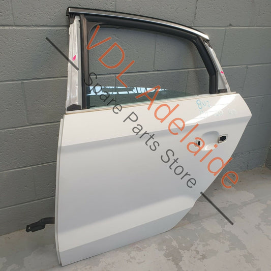 Audi S3 8V Sedan Rear LHS Left Passenger Door Shell Ibis White 2Y2Y 8V5833051A