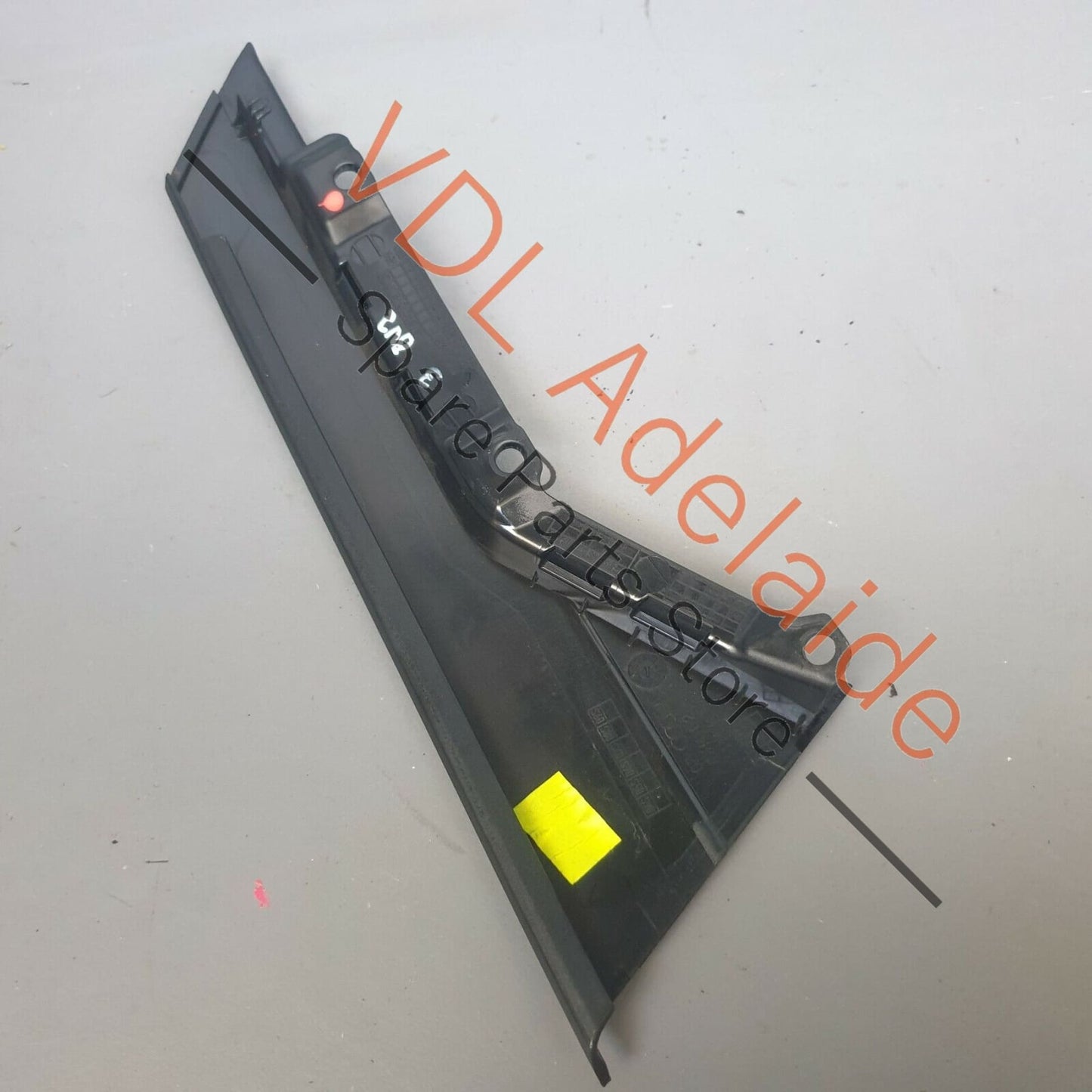 Audi S3 8V Exterior C Pillar Door Trim Moulding Gloss Black Rear Left LHS