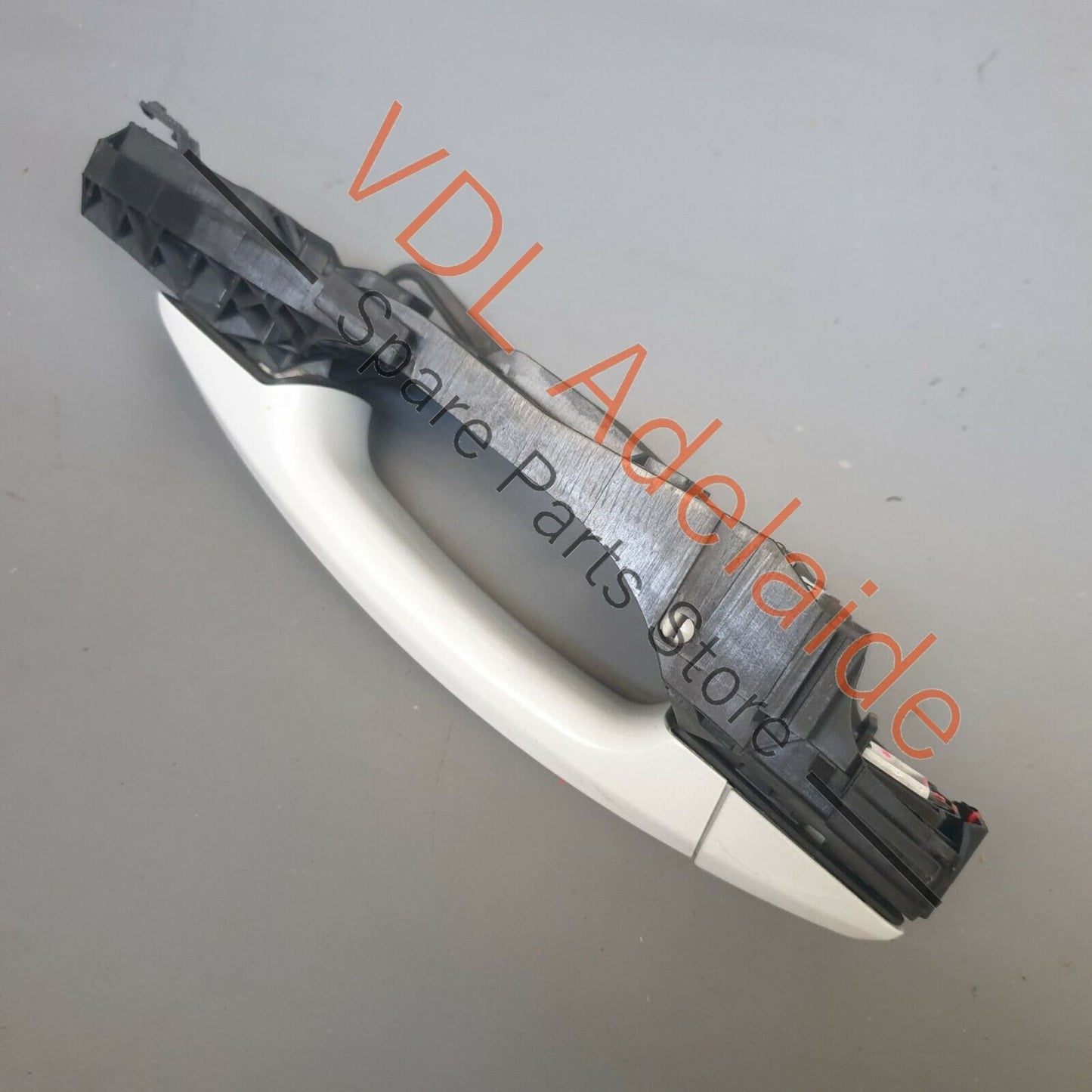Audi A3 S3 RS3 8V Door Handle with Mounting Bar Ibis White 2Y2Y Rear Left LHS