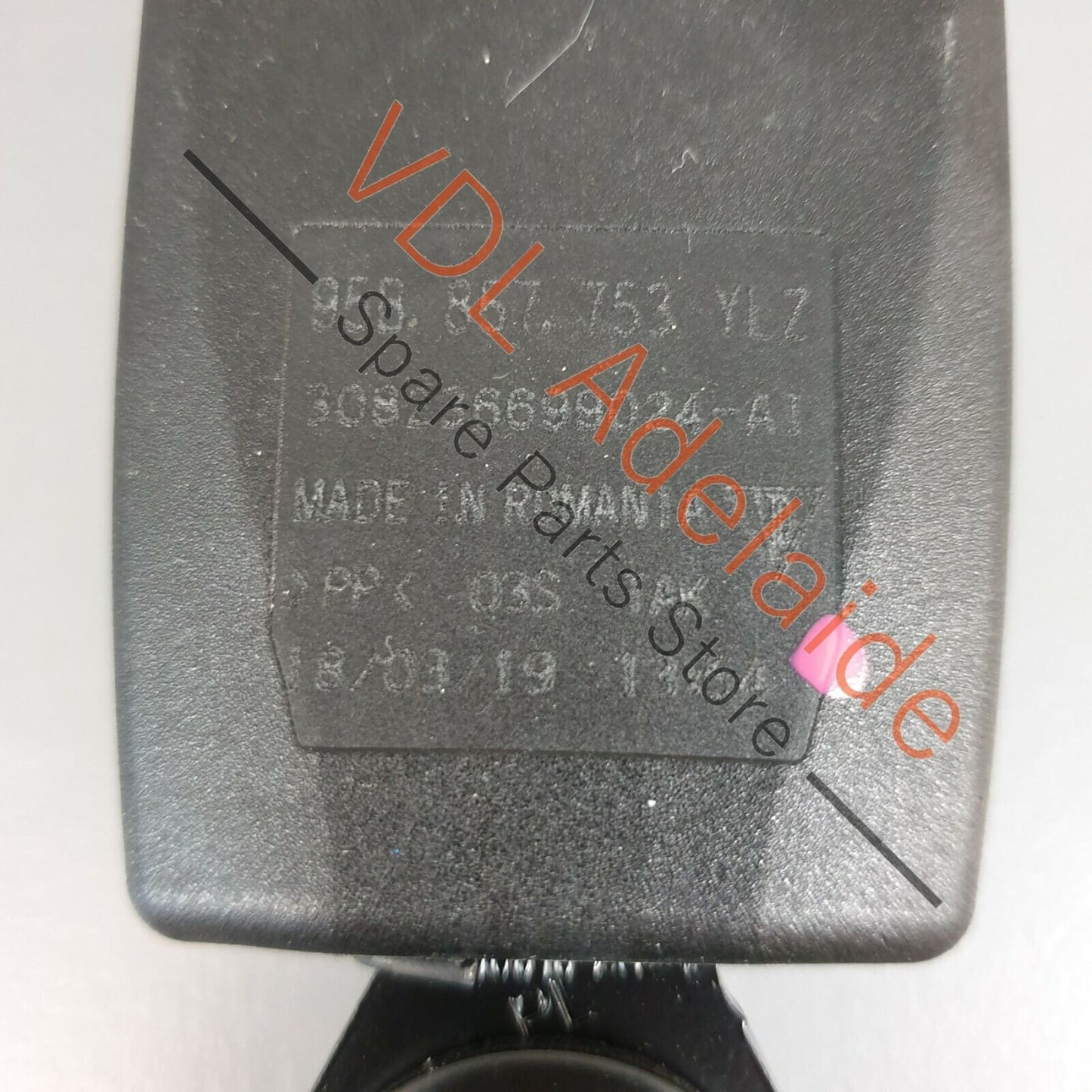 Porsche Macan 95B Rear Left Seat Belt Latch Catch Clasp 95B857753 YLZ 95B857753YLZ
