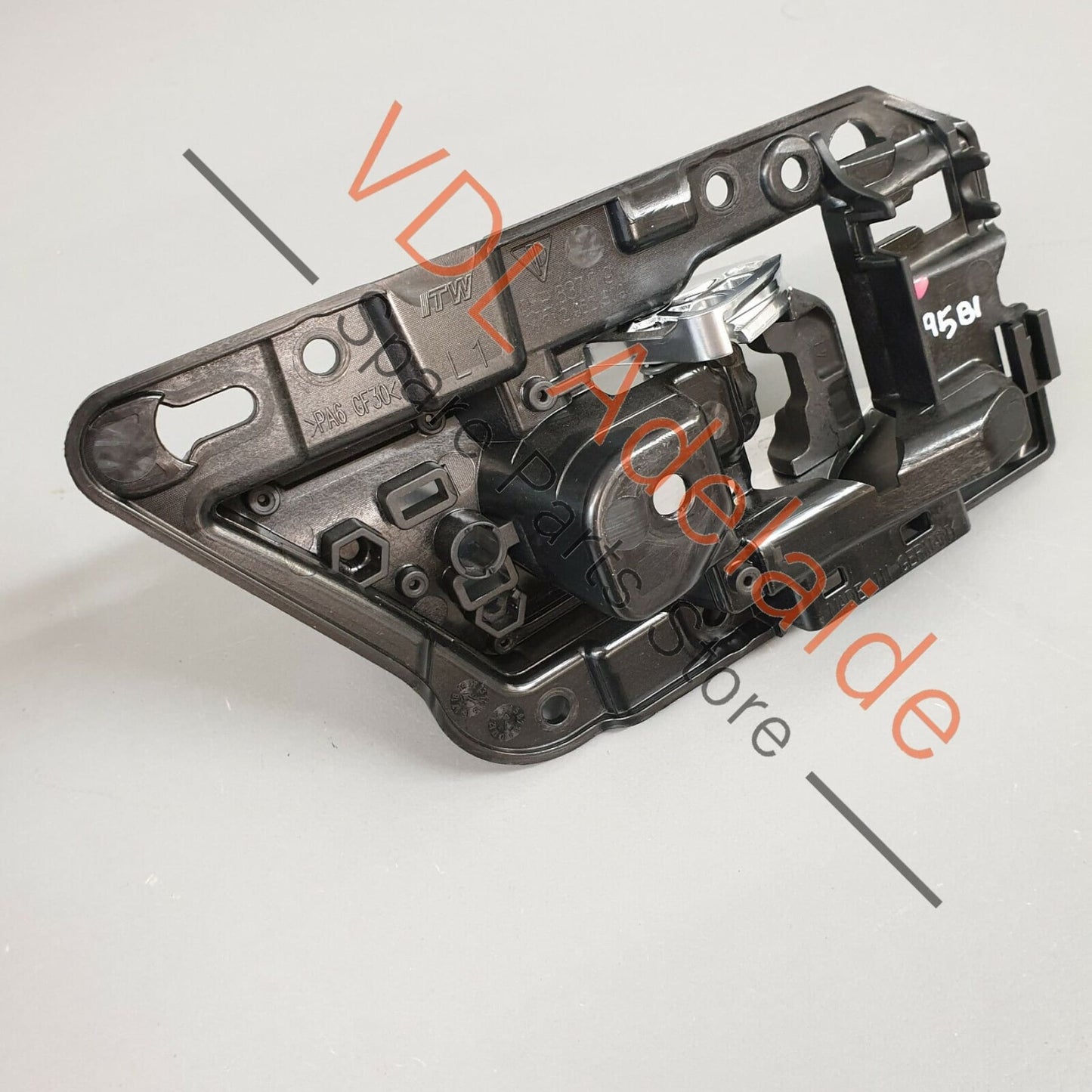 Porsche Macan 95B Interior Door Handle Pull Galvano Silver Front or Rear Left 95B837019