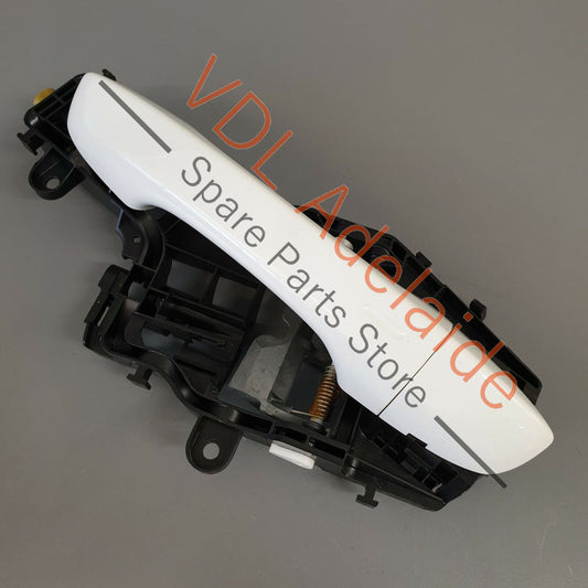 VW Tiguan MQB Gen2 Front Left Exterior Door Handle Pure White 0Q C9A KESSY 510837205L