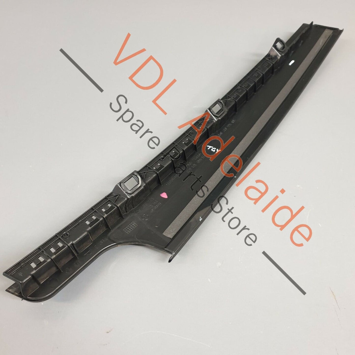 VW Golf MK7 Wagon Exterior Trim for Door Window Frame B-Pillar Front Right Black 5G4837890A