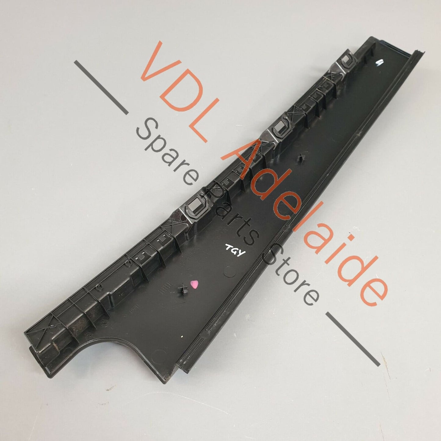 VW Golf MK7 Wagon Exterior Trim for Door Window Frame B-Pillar Rear Left Black 5G6839901A