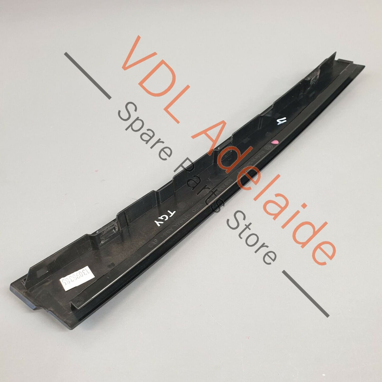 VW Golf MK7 Estate Wagon Exterior Trim for Door Window Frame Rear Left Black 5G9839909B