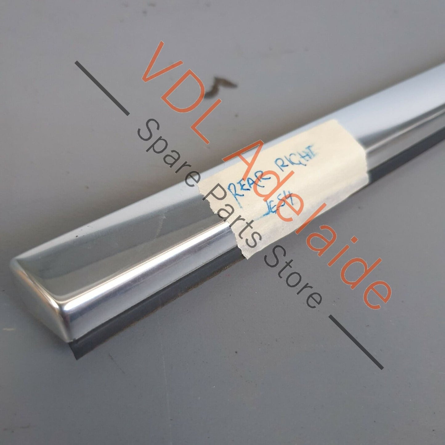 VW Tiguan MQB Mk2 Exterior Window Slot Weather Strip Seal Chrome Rear Right Door 5NA839476C