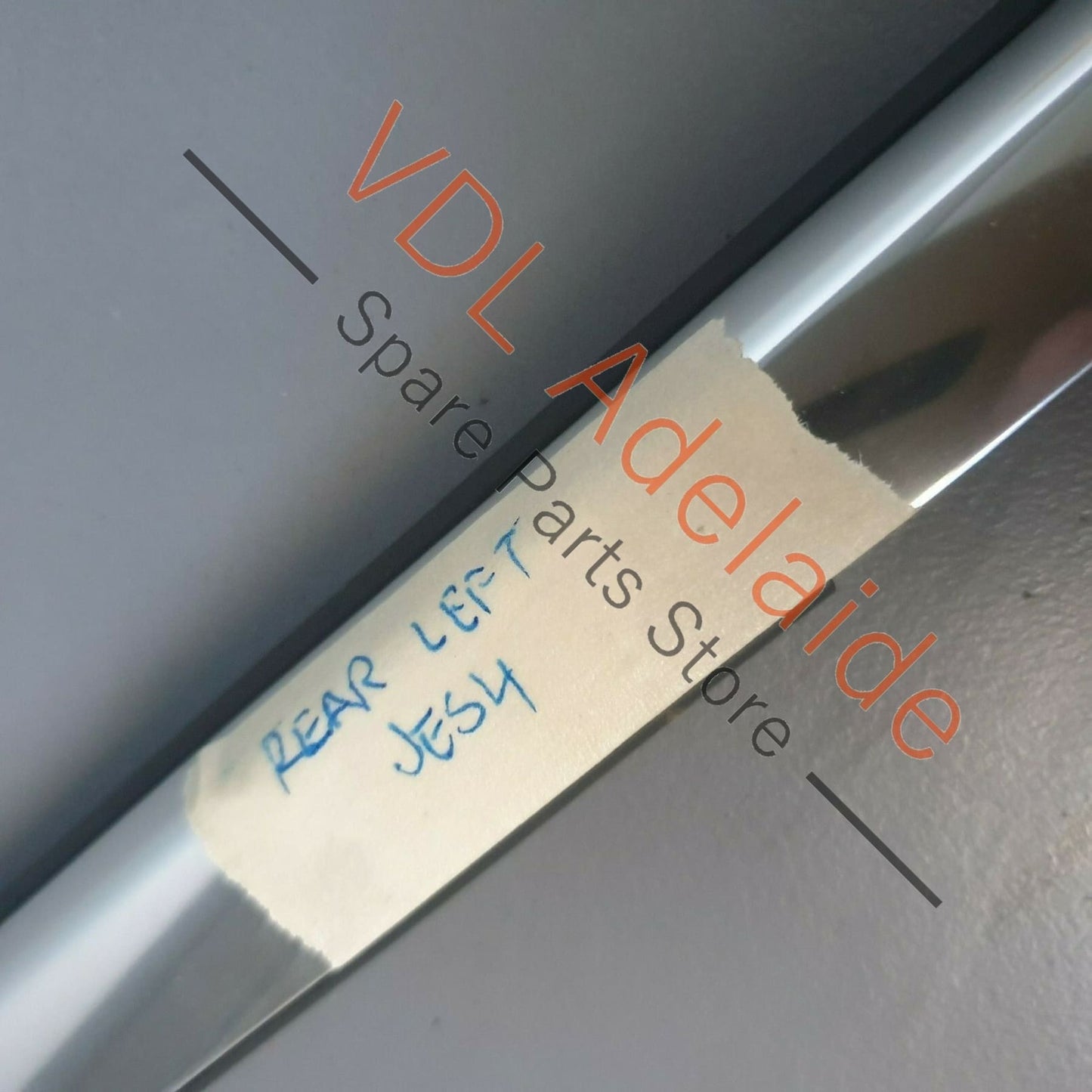 VW Tiguan MQB Mk2 Exterior Window Slot Weather Strip Seal Chrome Rear Left Door 5NA839475C