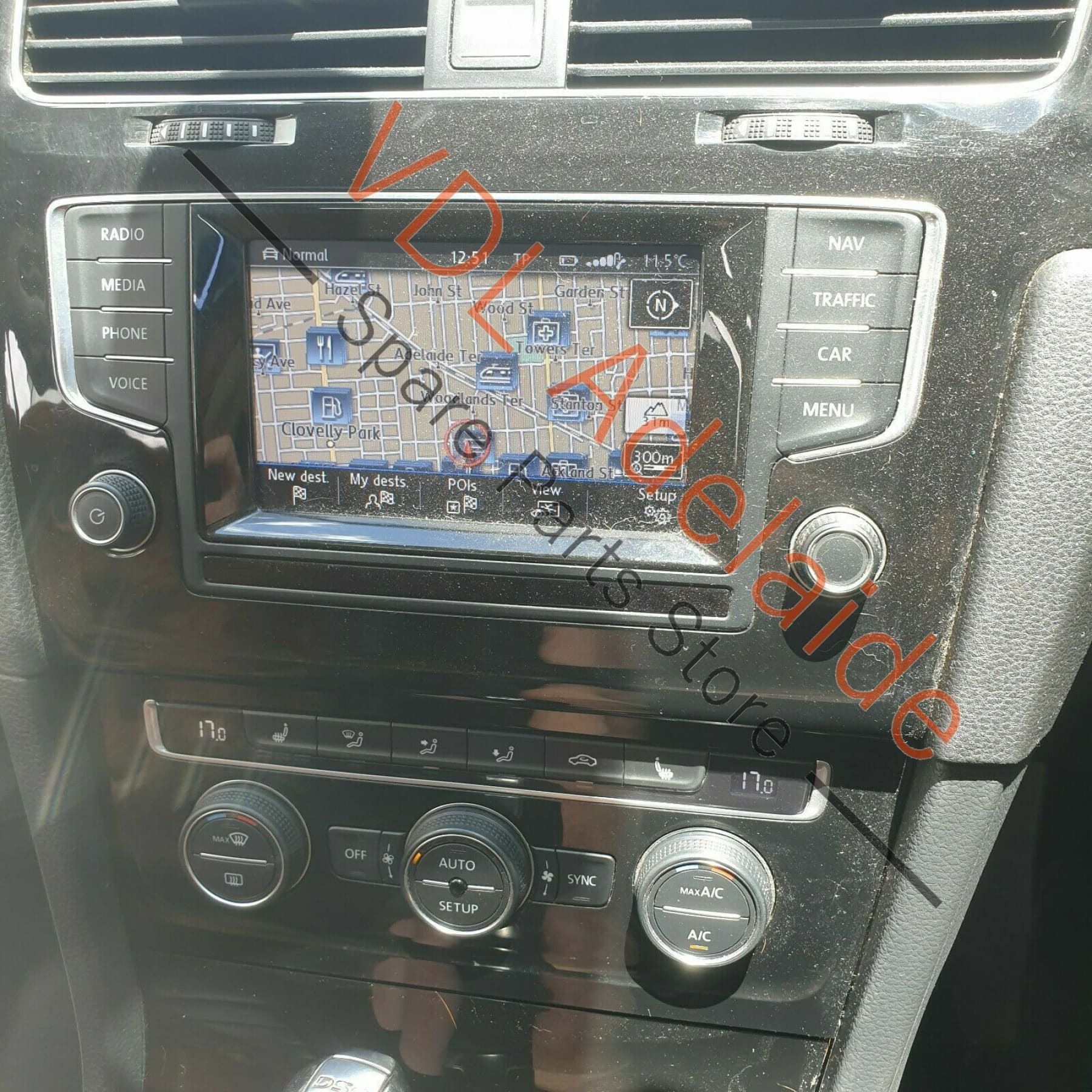 VolkswagenVW Golf MK7 Climate Aircon AC Seat Heater Switch 5G0907044AA 5G0907044AA