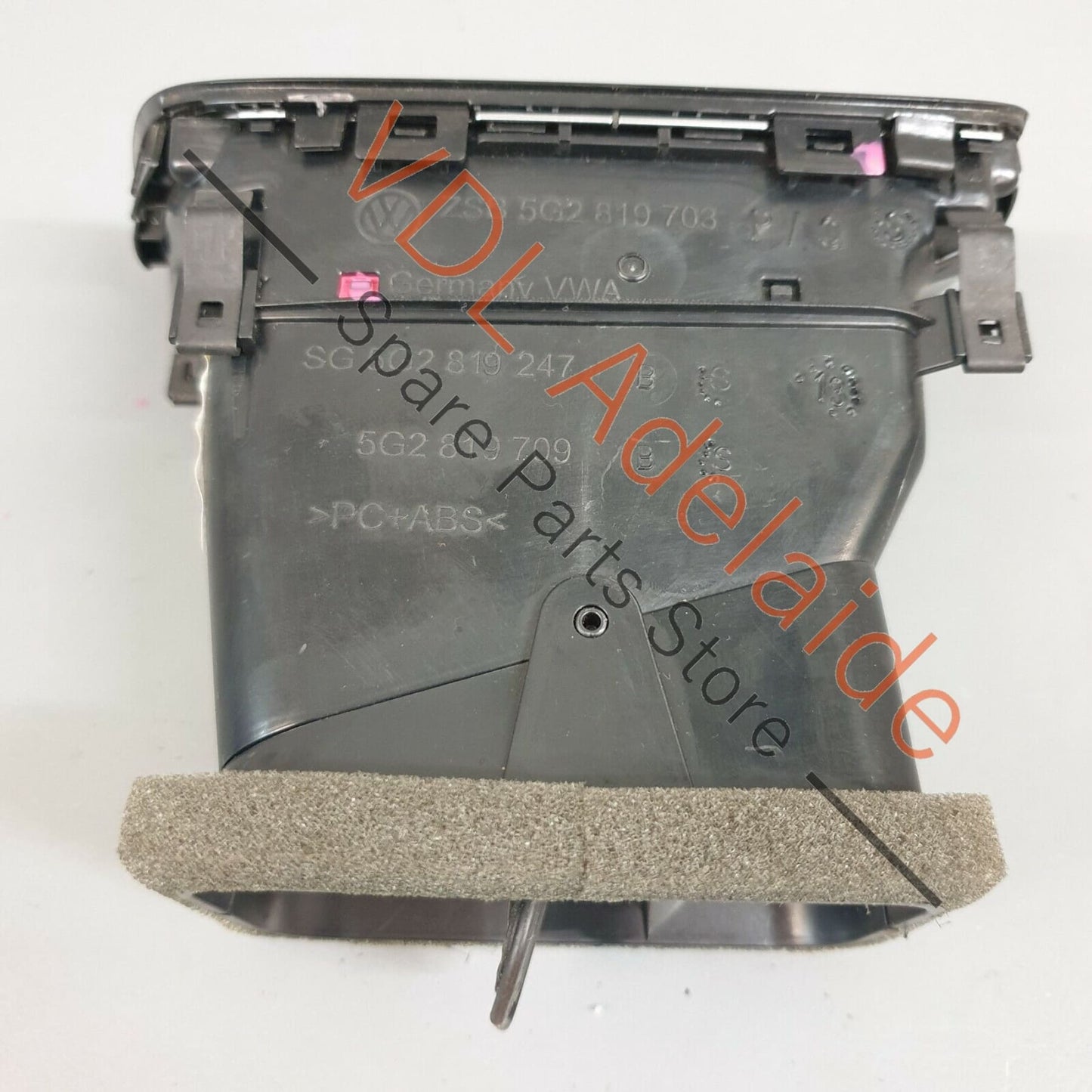 VW Golf MK7 Left Passenger Side Dash Air Vent & Trim for RHD 5G2819703R 5G2819703R