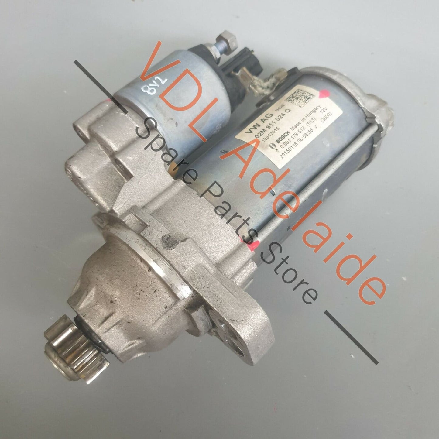 Audi S3 8V Starter Motor 02M911021G for CJXB CJXC CJXF 02M911021G