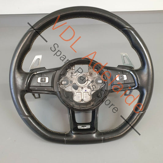 VW Golf R R-Line MK7 Flat Bottom Multi-Function Steering Wheel 5G0419091CN 5G0419091CN