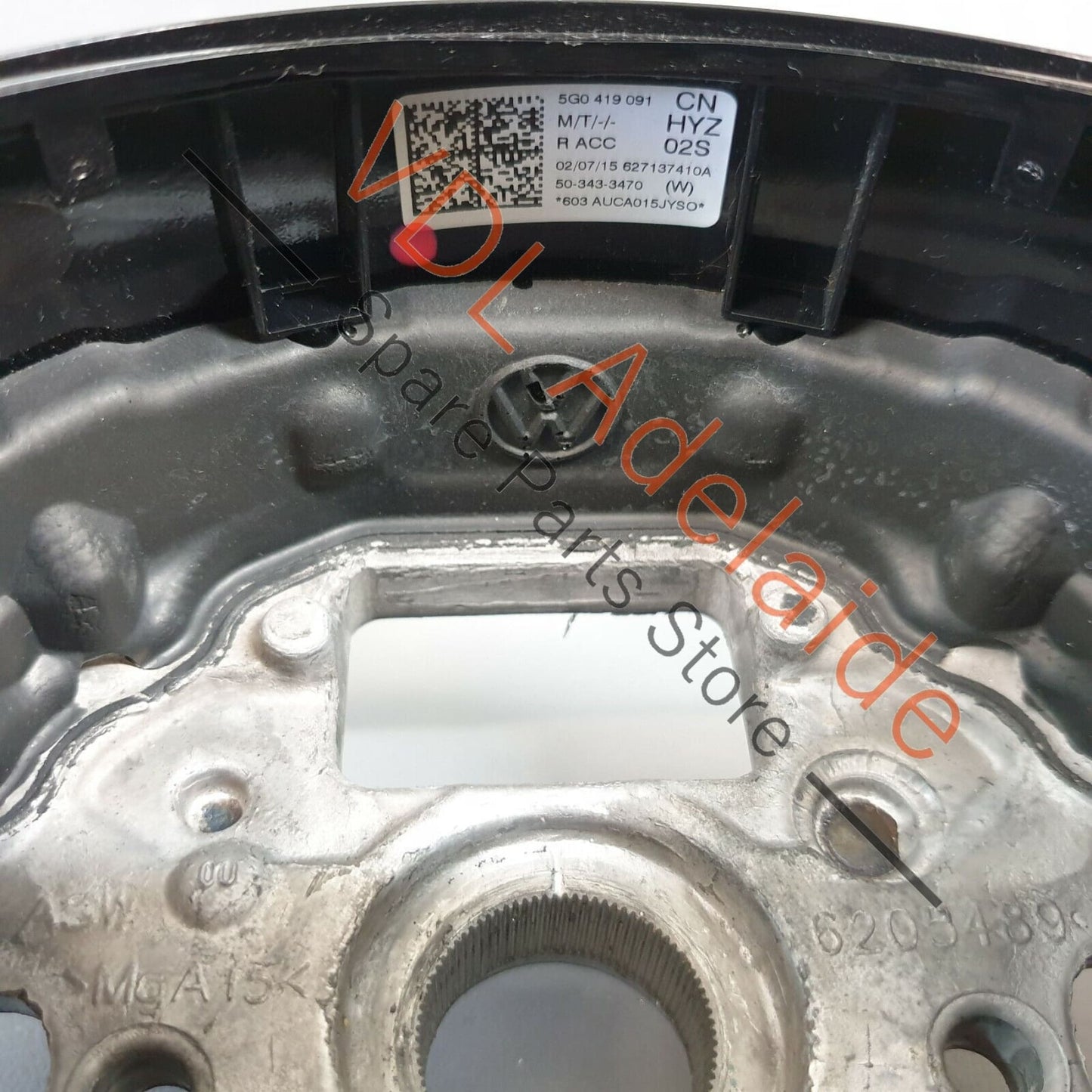 VW Golf R R-Line MK7 Flat Bottom Multi-Function Steering Wheel 5G0419091CN 5G0419091CN