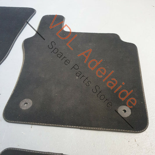 Genuine OEM VW Tiguan MQB Mk2 Set of Floor Mats Front & Back Black & Grey 5NC863011