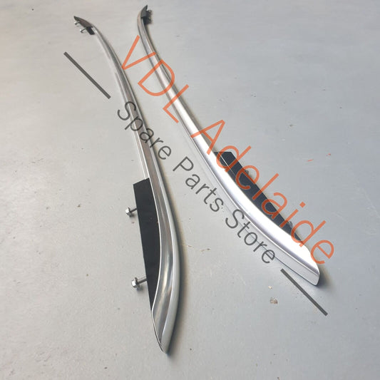 VW Golf MK7 Wagon Estate Pair of Roof Rail Bars Silver Chrome Aluminium 5G9860043C
