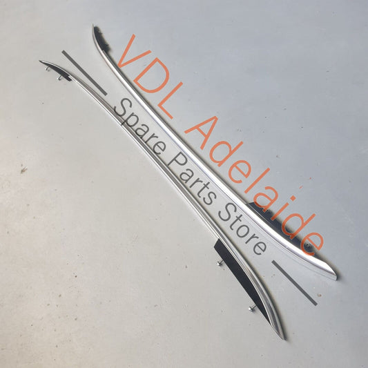 VW Golf MK7 Wagon Estate Pair of Roof Rail Bars Silver Chrome Aluminium 5G9860043C