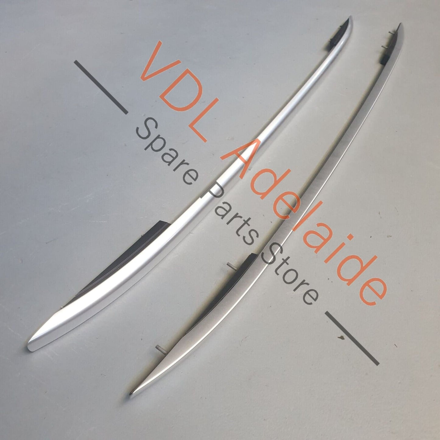 Genuine VW Tiguan MQB Mk2 Roof Rail Bars Chrome Aluminium Finish 5NA860043