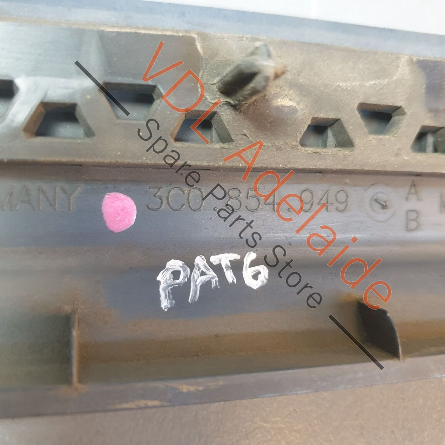 VW Passat R36 B6 Left Rear Exterior Door Strip Moulding Trim 3C0854949B GRU 3C0854949B
