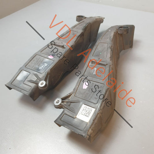 Porsche Panamera Turbo 971 Pair of Rear Suspension Wishbone Air Guide Guides