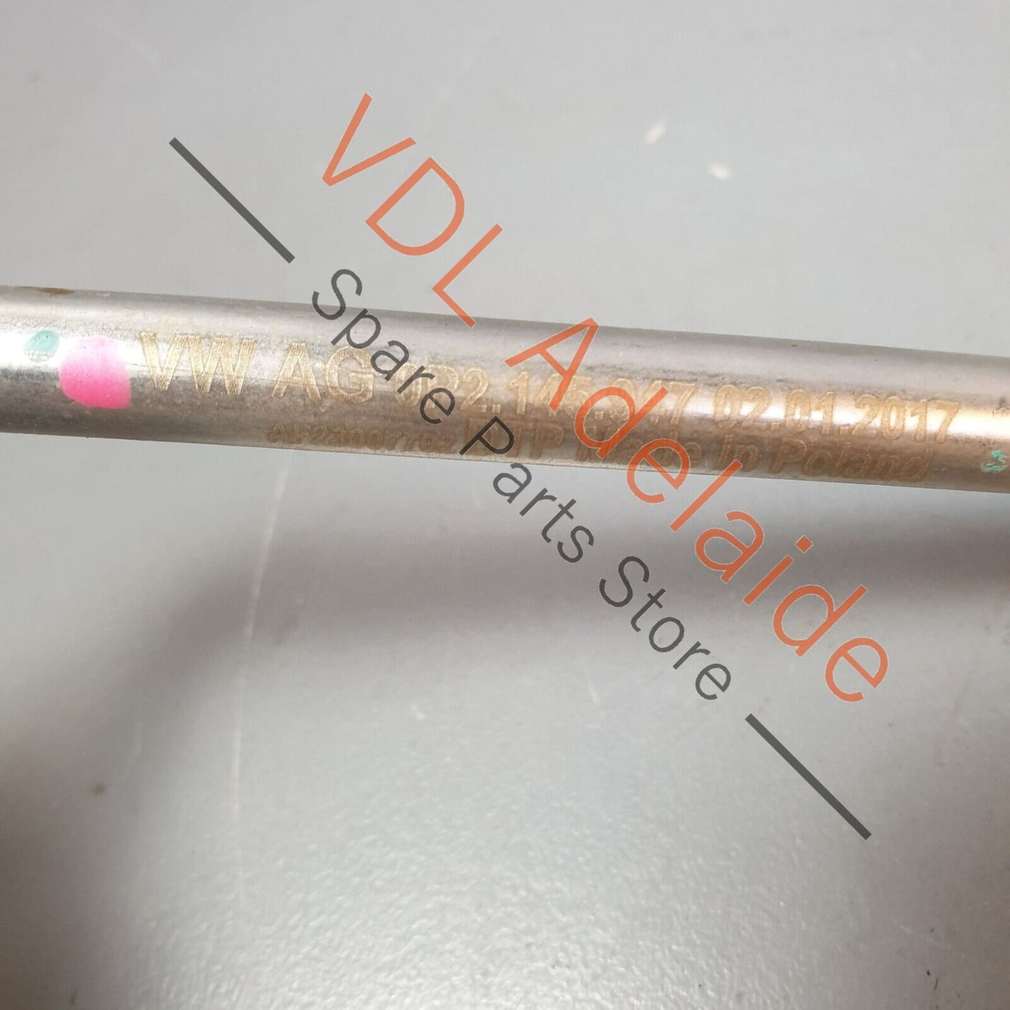 Porsche Panamera Turbo 971 Steel Coolant Return Pipe Line Hose 9A714594700