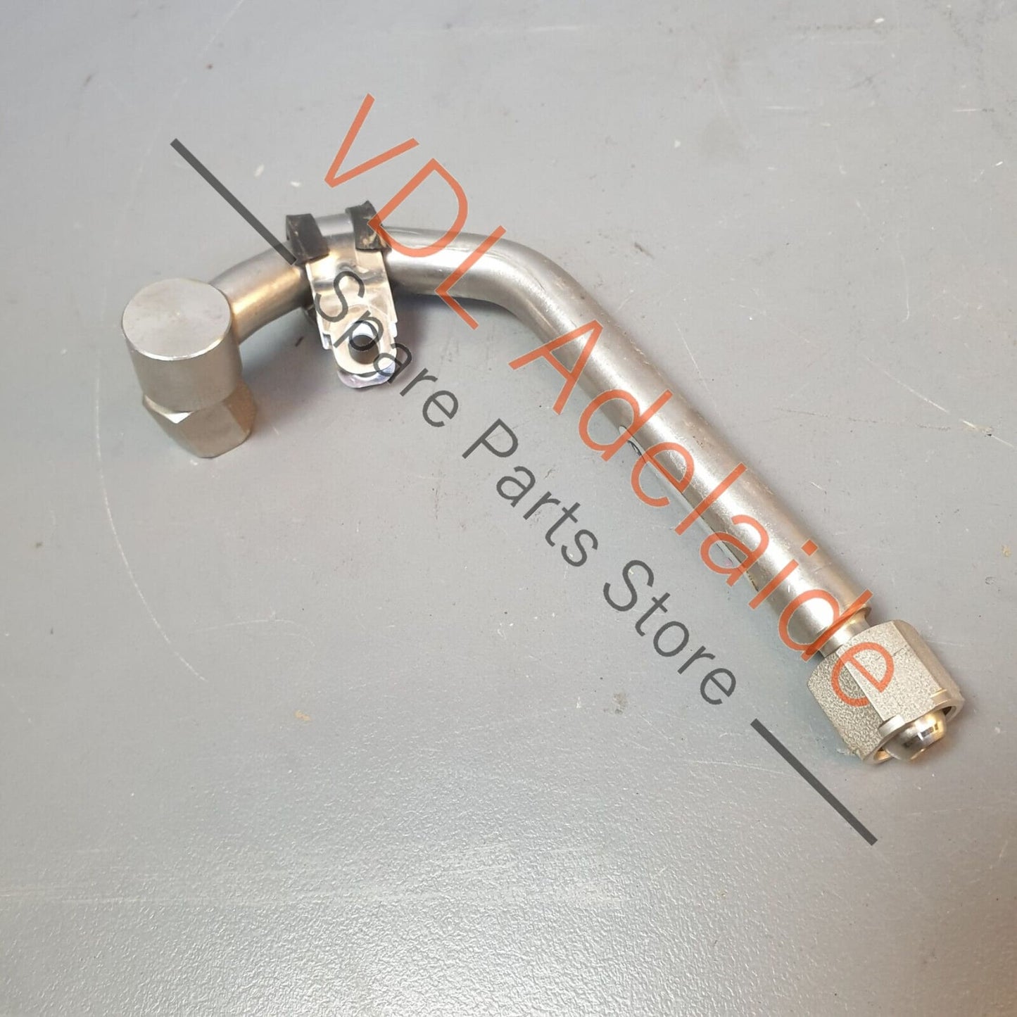 Porsche Panamera Turbo 971 Left Side Fuel Pressure Line Hose 9A712750700