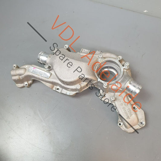 Porsche Cayenne Panamera Turbo 4.0 V8 Engine Coolant Regulator Housing Jacket