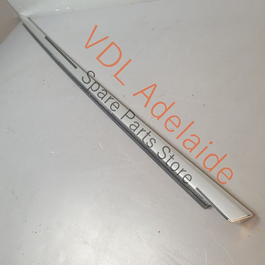 Porsche Panamera Turbo 971 Left Front Window Slot Seal Door Exterior Chrome