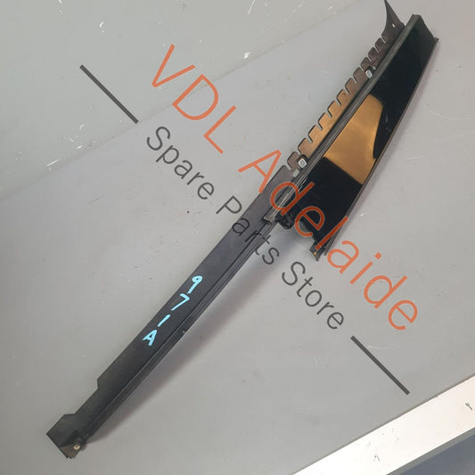 Porsche Panamera Turbo 971 Right Rear Door Exterior B Pillar Trim 971853290