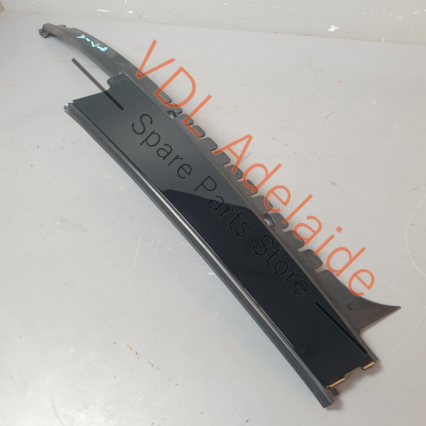Porsche Panamera Turbo 971 Right Rear Door Exterior B Pillar Trim 971853290