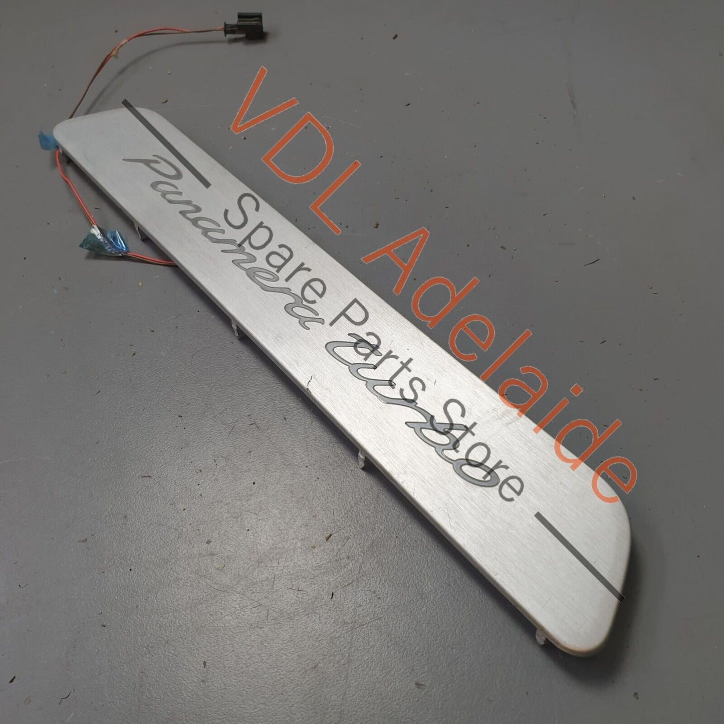 Porsche Panamera Turbo 971 Illuminated Front Door Sil Trim Strip PANAMERA TURBO