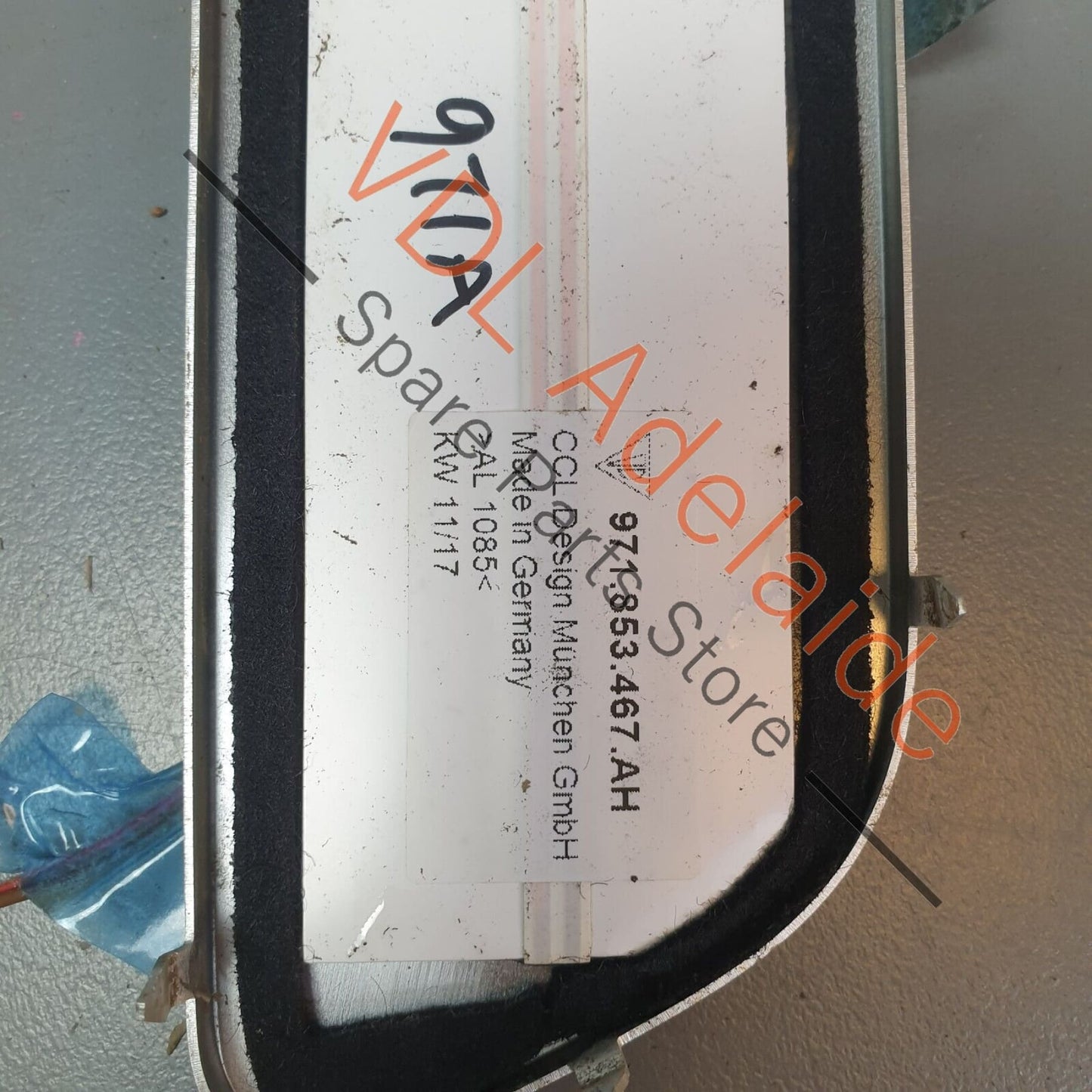 Porsche Panamera Turbo 971 Illuminated Front Door Sil Trim Strip PANAMERA TURBO