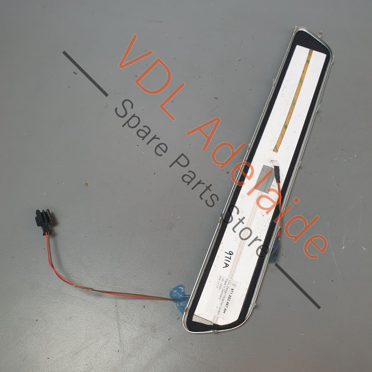 Porsche Panamera Turbo 971 Illuminated Front Door Sil Trim Strip PANAMERA TURBO