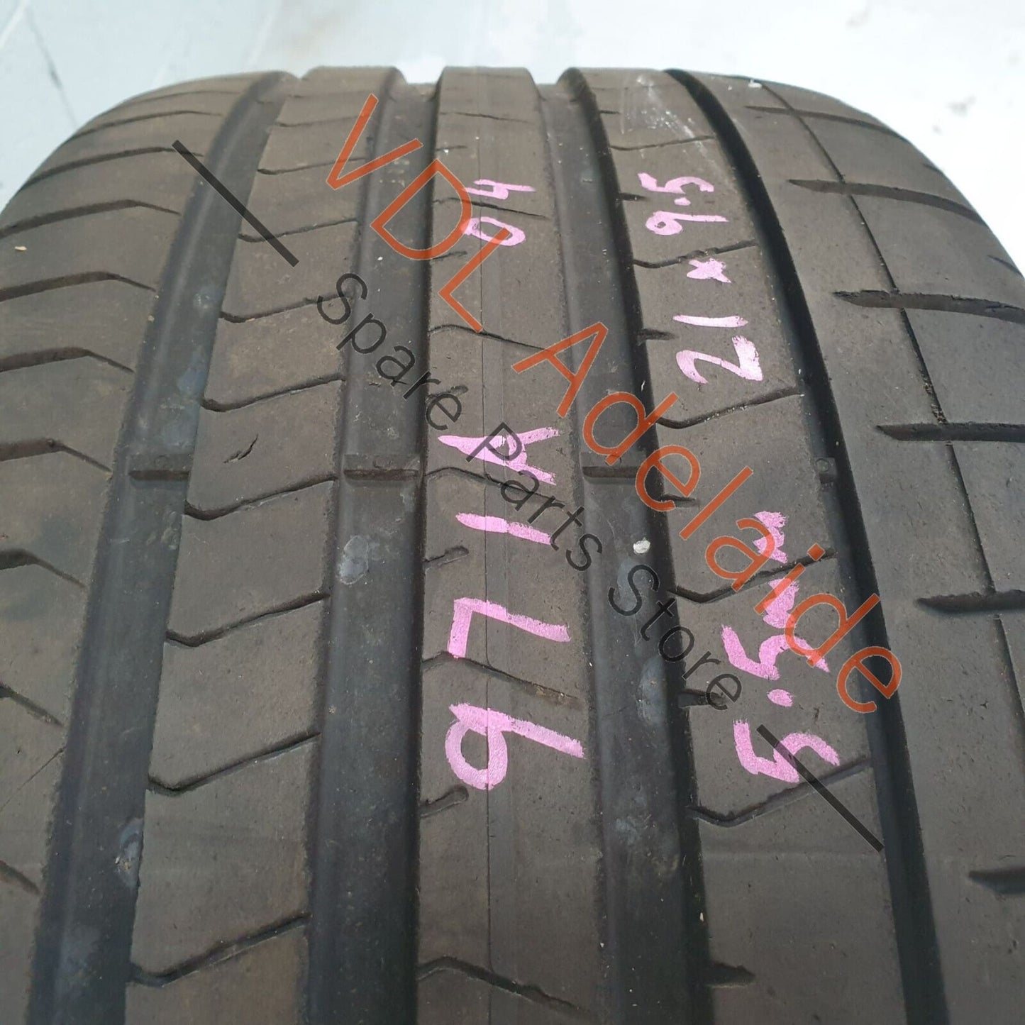 1x Porsche Panamera Turbo 971 21x9.5 in Front Alloy Wheel Rim