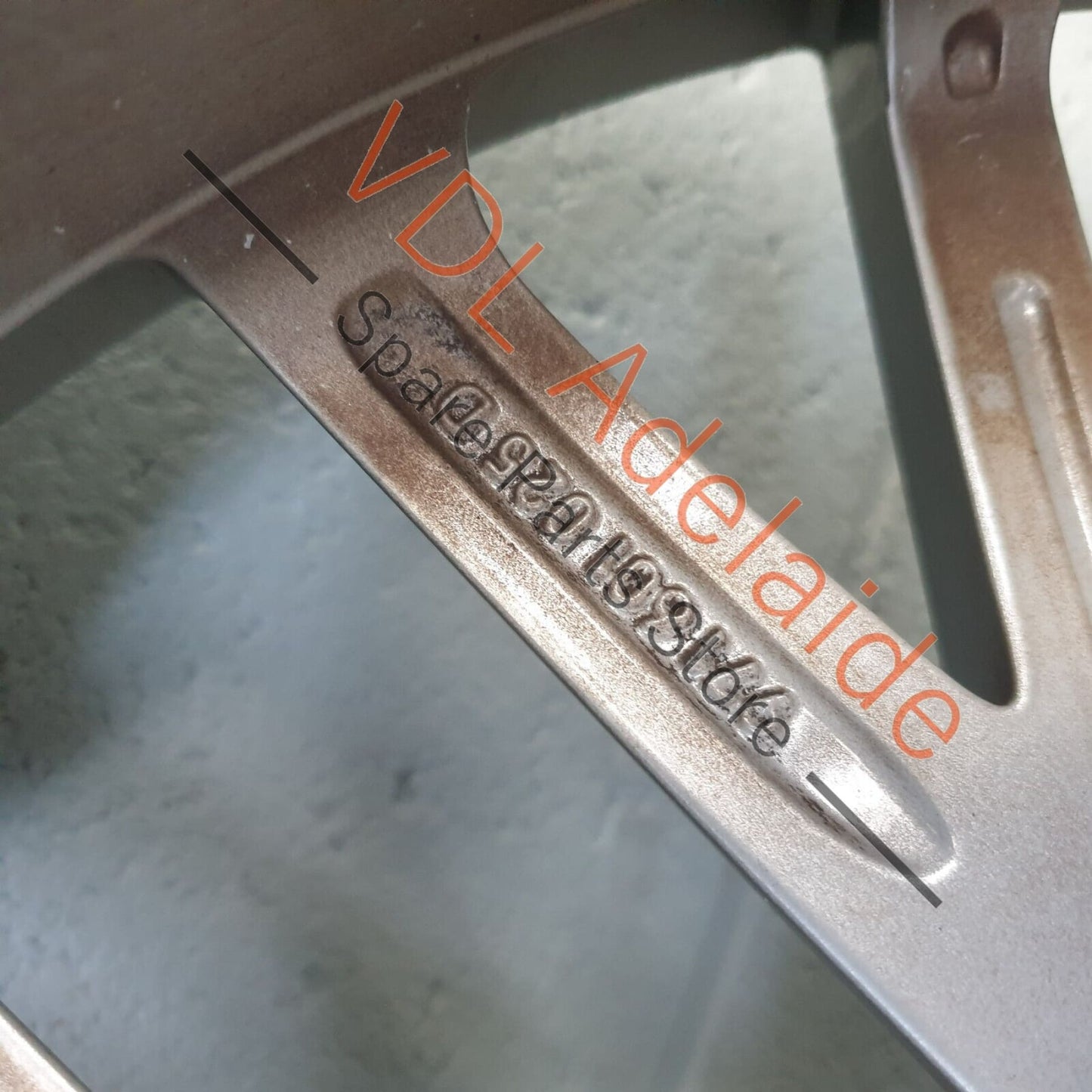 1x Porsche Panamera Turbo 971 21x9.5 in Front Alloy Wheel Rim