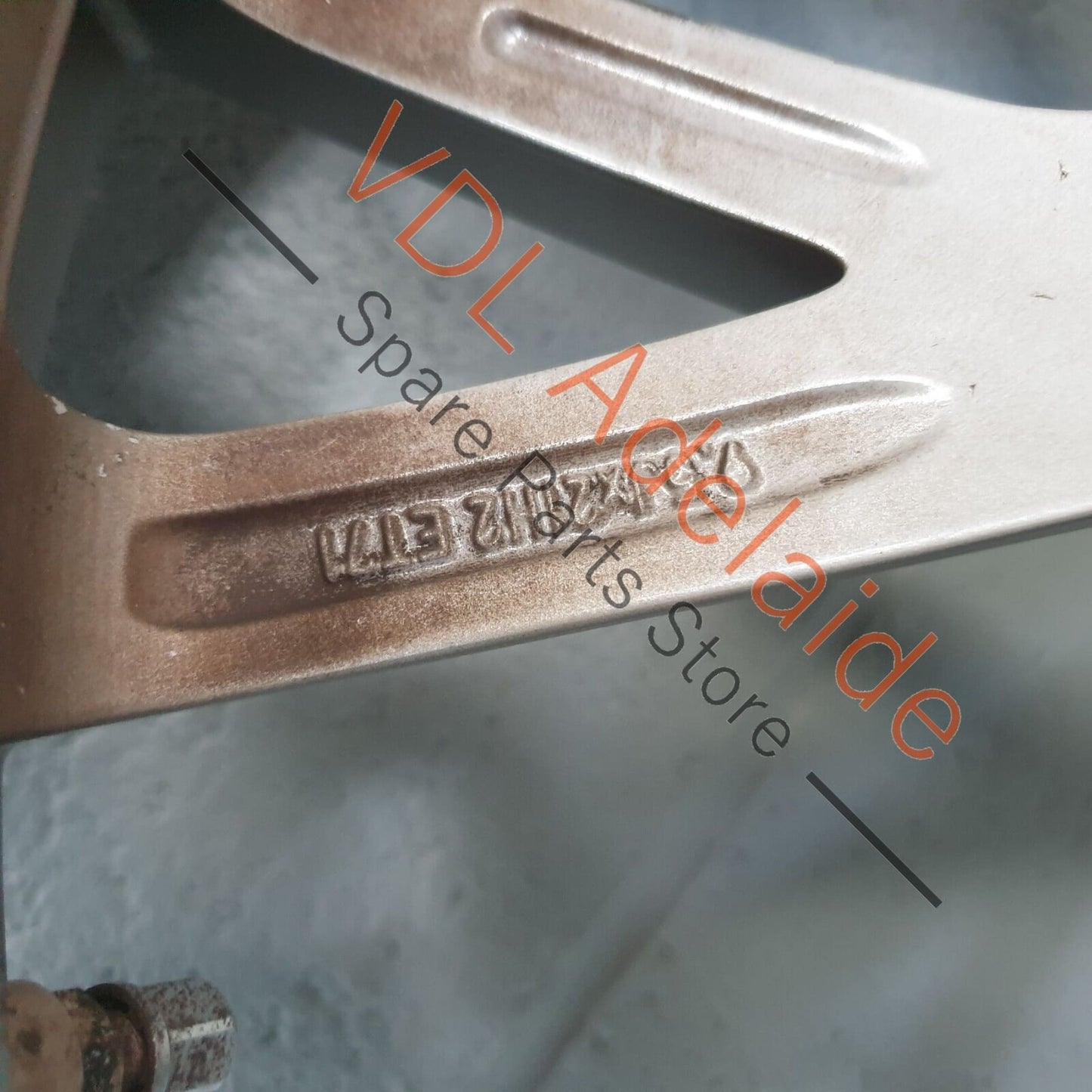 1x Porsche Panamera Turbo 971 21x9.5 in Front Alloy Wheel Rim