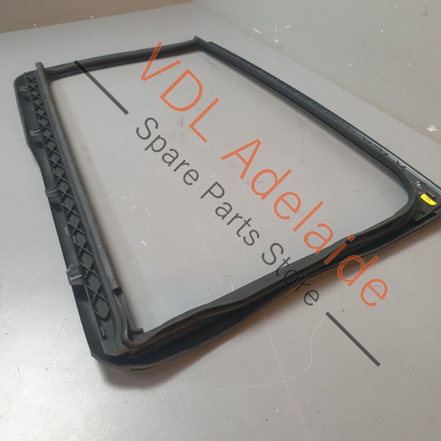 Porsche Panamera Turbo 971 Rear Left Window Seal Guide Gasket