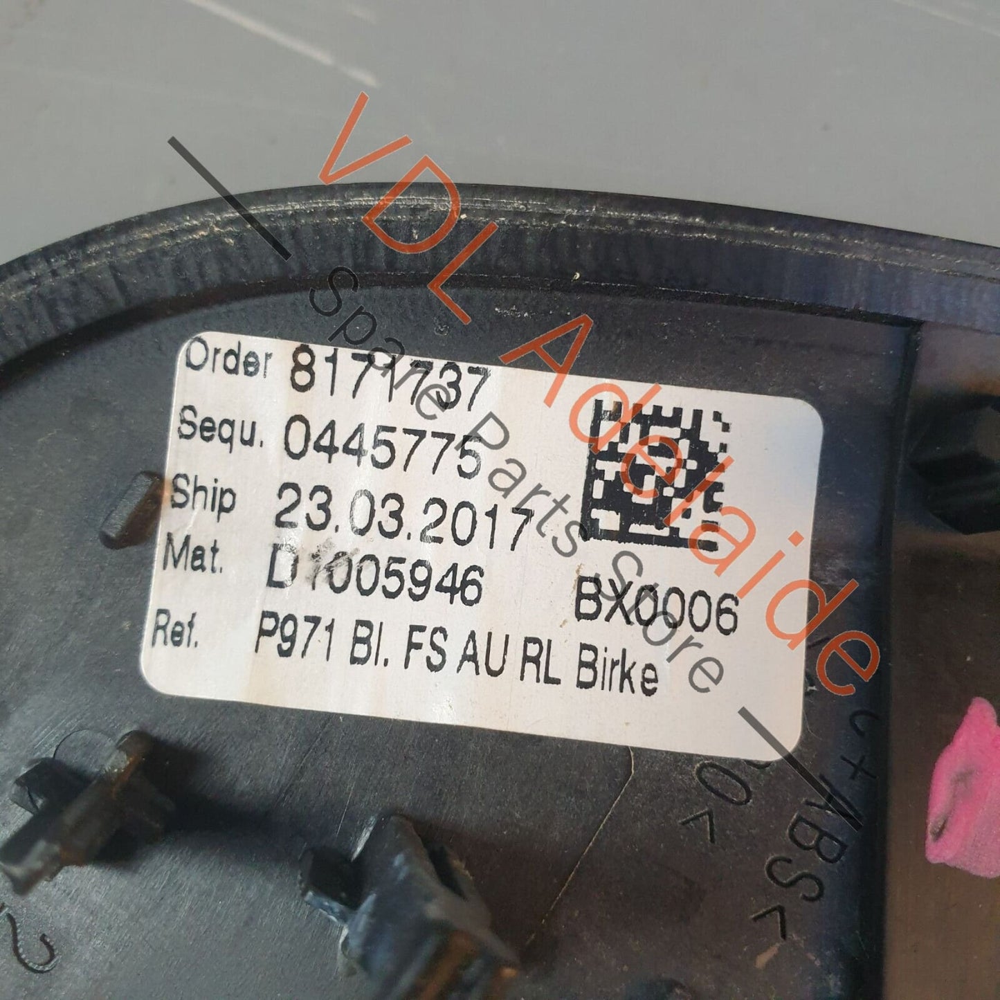 Porsche Panamera Turbo 971 Dashboard Trim Swedish Birch 971898406CCK6 for RHD